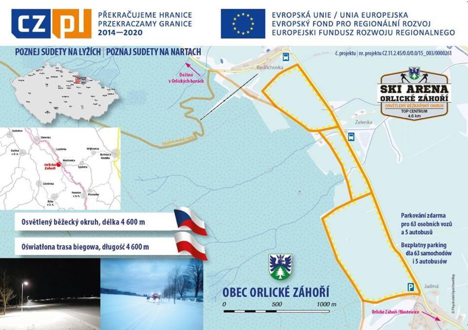Apartman Orlicke Zahori Екстериор снимка